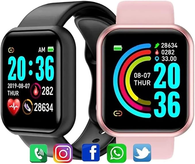 Combo Smartwatch Y68 – Compra 1 y lleva 2 + Descuento Exclusivo