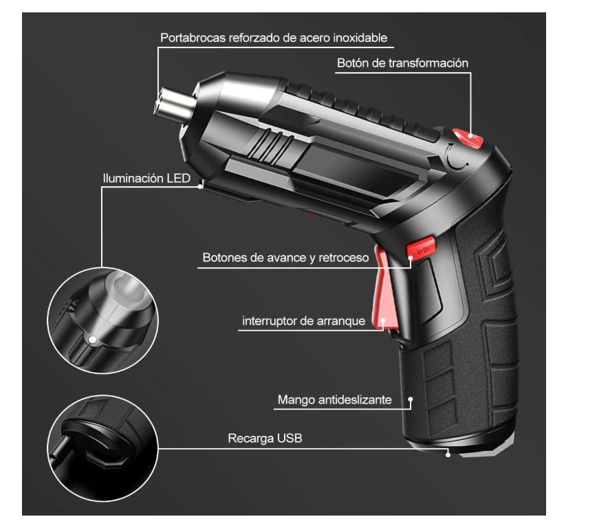 Destornillador TurboFix Completo - ¡Haga clic en el botón de compra y obtenga un descuento EXTRA!