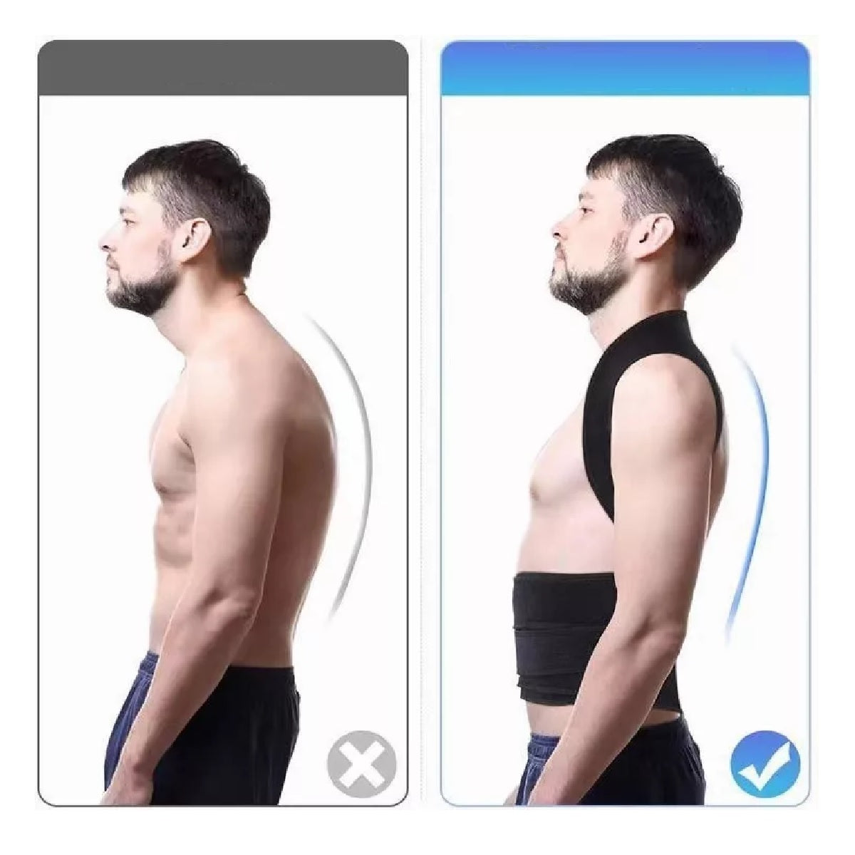 Corrector de Postura EspaldaPro Unisex - ¡Haga clic en el botón de compra y obtenga un descuento EXTRA!