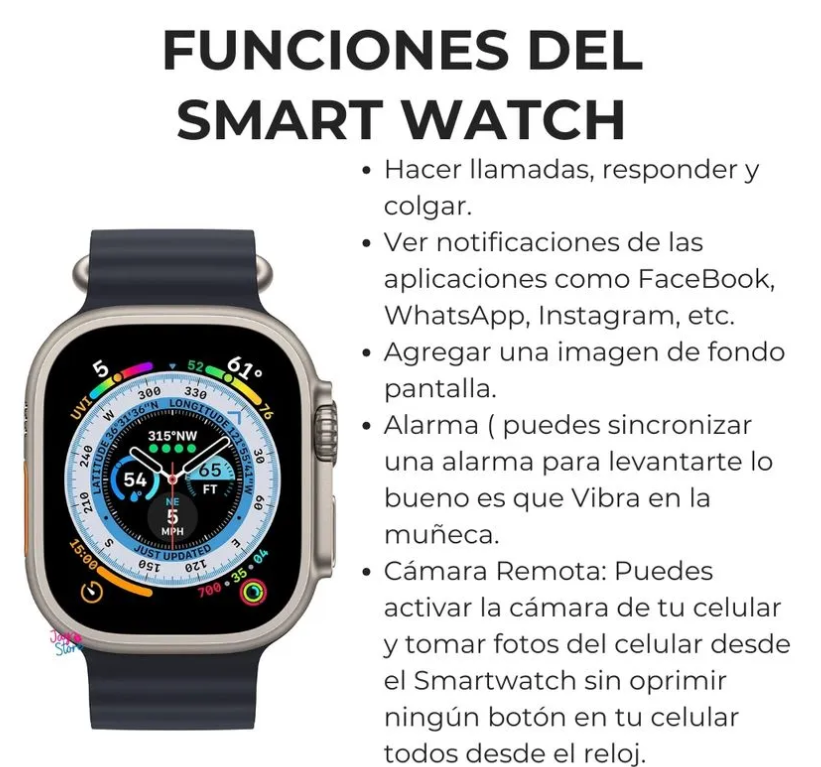 Smartwatch T800 ULTRA + AirPods 3ª Generación GRATIS