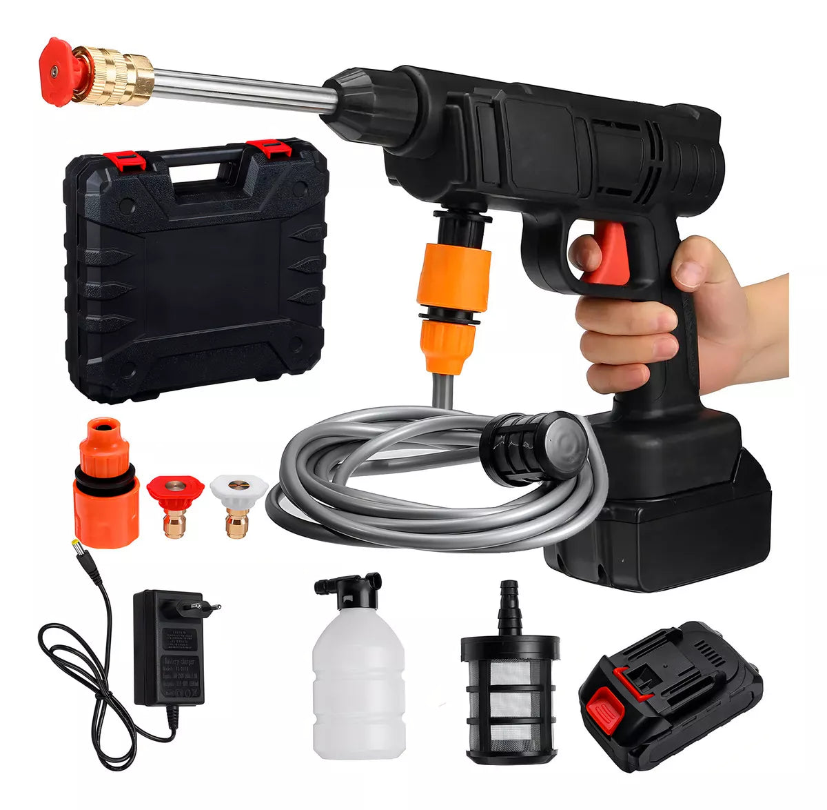 Hidrolavadora Inalámbrica a Batería Potente + Envío Gratis + Pago Contraentrega