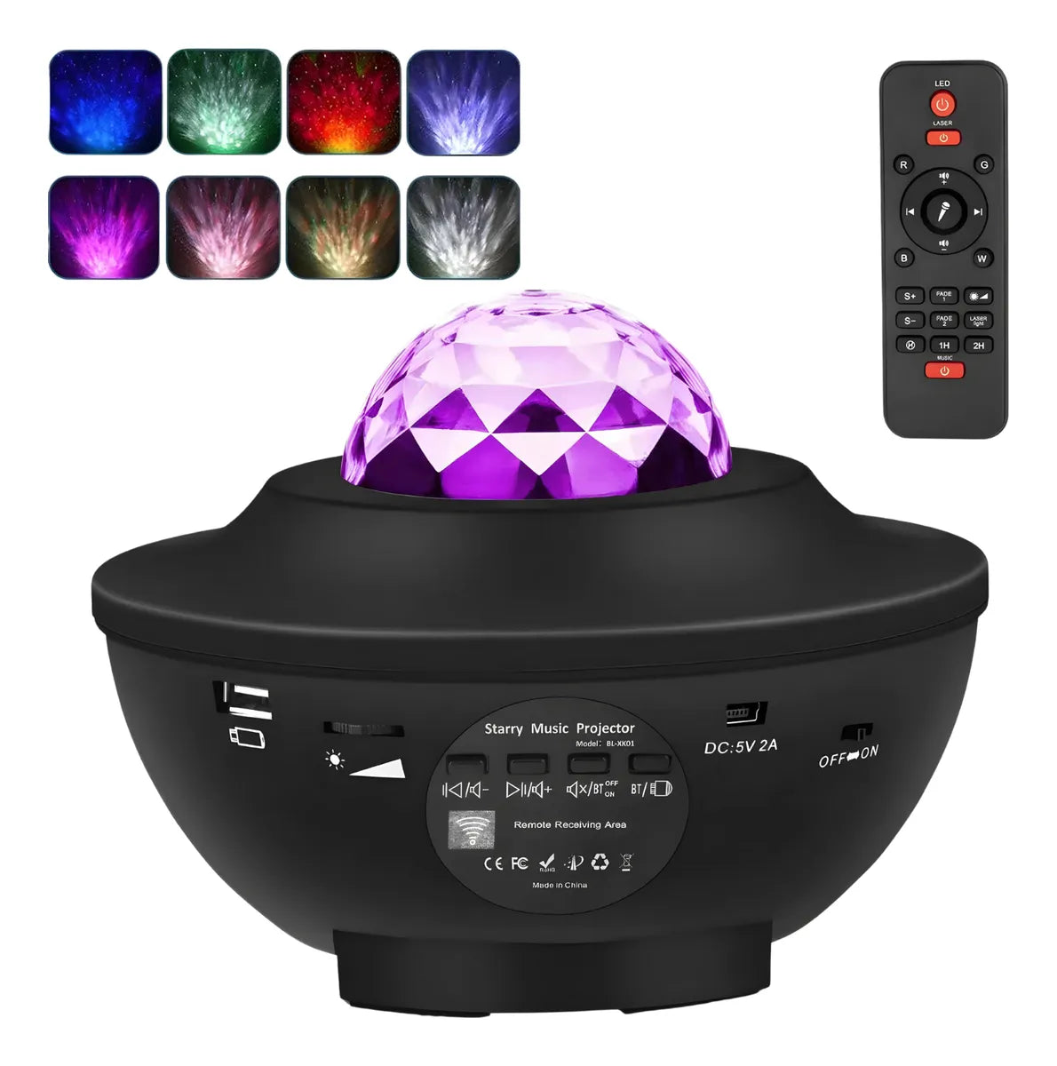 Proyector de luz galaxia nebulosa - ¡Convierte tu habitación en un universo mágico!