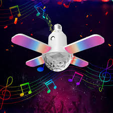 BOMBILLA LED DE COLORES CON SONIDO LUMIS